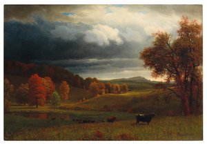 Jesienny krajobraz: Catskills autorstwa Alfred Thompson Bricher