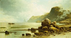Odpływ, Southhead, Wyspa Grand Manan,