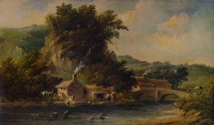 „Scena w Dovedale, Derbyshire”, 1836, 1938