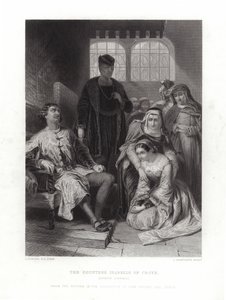 Hrabina Isabelle z Croye autorstwa Alfred W. Elmore