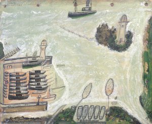 Port St. Ives i latarnia morska Godrevy, ok. 1930