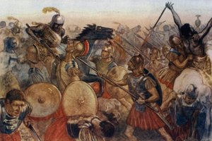 Bitwa nad jeziorem Trasimene, Włochy, II wojna punicka, 217 pne