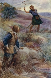 James Graham, markiz Montrose, szkocki dowódca rojalistów, odbiera wiadomość o inwazji wojsk irlandzkich na Szkocję, 1644