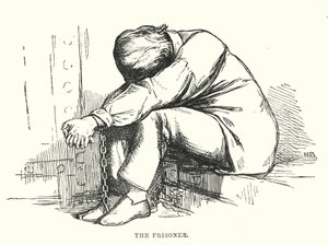 Hans Christian Andersen: Obraz z murów twierdzy (litografia) autorstwa Alfred Walter (after) Bayes