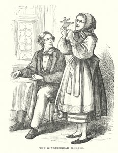 Hans Christian Andersen: W Szwecji (litografia)