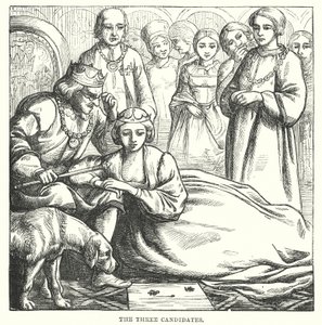 Hans Christian Andersen: Skoczek (litografia) autorstwa Alfred Walter (after) Bayes