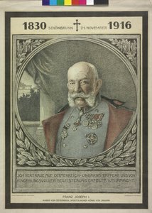Franciszek Józef I cesarz Austrii autorstwa Alfred Wesemann