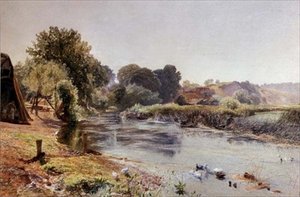 Trochę starej Anglii w połowie snu autorstwa Alfred William Hunt