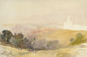 Durham z Czerwonych Wzgórz, 1866-1880 autorstwa Alfred William Hunt