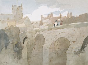 Corfe (akwarela na papierze)