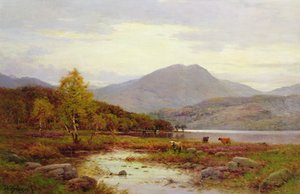 Jesienny wieczór, Loch Venachar