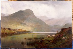 Loch Ness autorstwa Alfred de Breanski