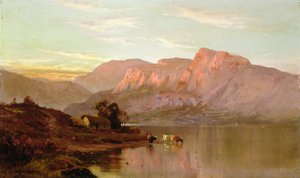 Stroulacher, Loch Katrine (olej na płótnie)