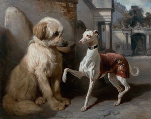 Francuski: Riche et Pauvre autorstwa Alfred De Dreux