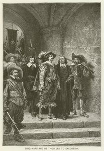 Cinq Mars i De Thou doprowadziły do egzekucji autorstwa Alfred de Vigny