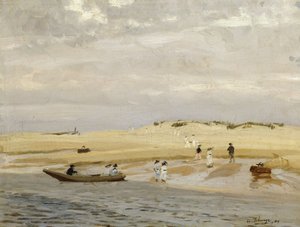 Figurki na plaży