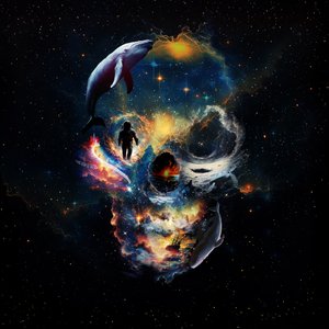 Czaszka kosmicznego wieloryba autorstwa Ali Gulec