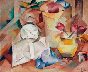 Martwa natura z budzikiem, 1913.