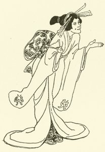 Ilustracja do The Story of The Mikado (grawerowanie) autorstwa Alice Bolingbroke (after) Woodward
