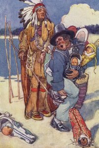Pielęgniarka do Papoose! (litografia kolorowa) autorstwa Alice Bolingbroke (after) Woodward
