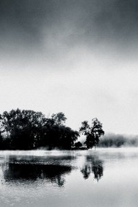 Boissy Morning, 2017 (ręcznie malowane zdjęcie)