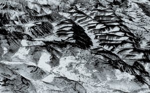 Over Nevada, 2018 (ręcznie malowane zdjęcie)