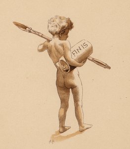 Finis (druk kolorowy) autorstwa Alice Havers