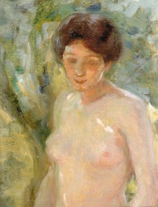 W słońcu ok. godz. 1910. autorstwa Alice Pike Barney