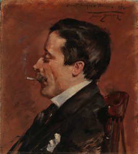 Człowiek z papierosem, 1896.