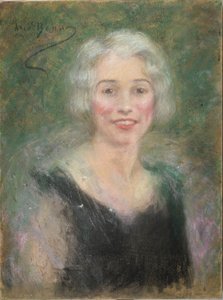 Pani Leslie Carter autorstwa Alice Pike Barney