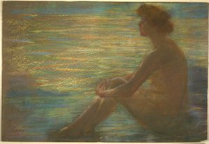 Nagość na tle morza autorstwa Alice Pike Barney