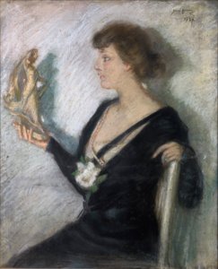 Figurka Tanagra autorstwa Alice Pike Barney