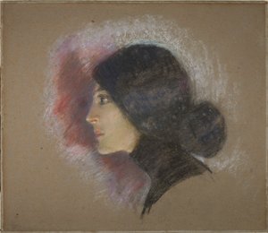 Vamp z 1900 roku (Lottie Stein) autorstwa Alice Pike Barney