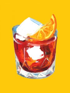 Orzeźwiający czerwony aperitif autorstwa Alice Straker