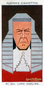 Charles John Darling, 1. baron Darling, brytyjski sędzia, 1926 autorstwa Alick P. F. Ritchie