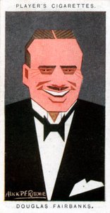 Douglas Fairbanks, amerykański aktor filmowy, 1926. autorstwa Alick P. F. Ritchie
