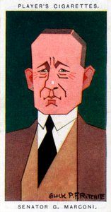 Guglielmo Marconi, włoski wynalazca, 1926.
