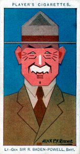 Robert Baden-Powell, 1. baron Baden-Powell, 1926. autorstwa Alick P. F. Ritchie