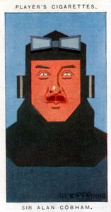 Sir Alan Cobham, brytyjski lotnik pionier, 1926 autorstwa Alick P. F. Ritchie