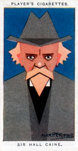 Sir Hall Caine, brytyjski powieściopisarz, 1926 autorstwa Alick P. F. Ritchie