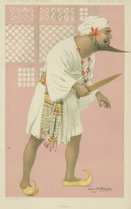 Oscar Asche autorstwa Alick P. F. Ritchie