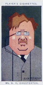 Gilbert Keith Chesterton autorstwa Alick Penrose Forbes Ritchie