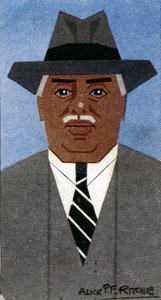 J.Ś. Aga Khan III autorstwa Alick Penrose Forbes Ritchie