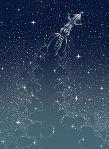 Wznoszenie się Niebiańskiej Kałamarnicy autorstwa Alirıza ÇAKIR