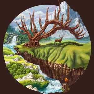 Skręcone drzewo – spokojny pejzaż autorstwa Alirıza ÇAKIR