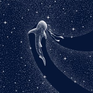 Podróż po galaktyce z rekinem wielorybim autorstwa Alirıza ÇAKIR