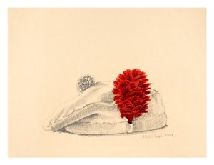 Czarny zegarek Czerwona jeżyna, 2004 r. autorstwa Alison Cooper