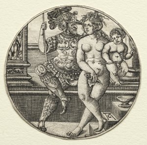 Mars, Wenus i Kupidyn, 1520.