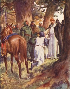 Robin Hood i jego Merry Men: King Richard rozpoznany (kolor lito)