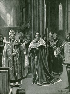 Uznanie podczas koronacji Henryka VII, niedziela, 30 października autorstwa Allan (after) Stewart